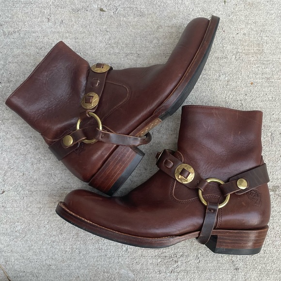 Love Jules Leather Harness Boots - Picture 13 of 16